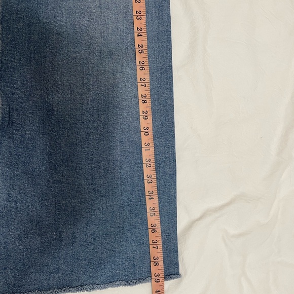 Zara Wide-Leg Blue Jeans Size 4 - Picture 5 of 11